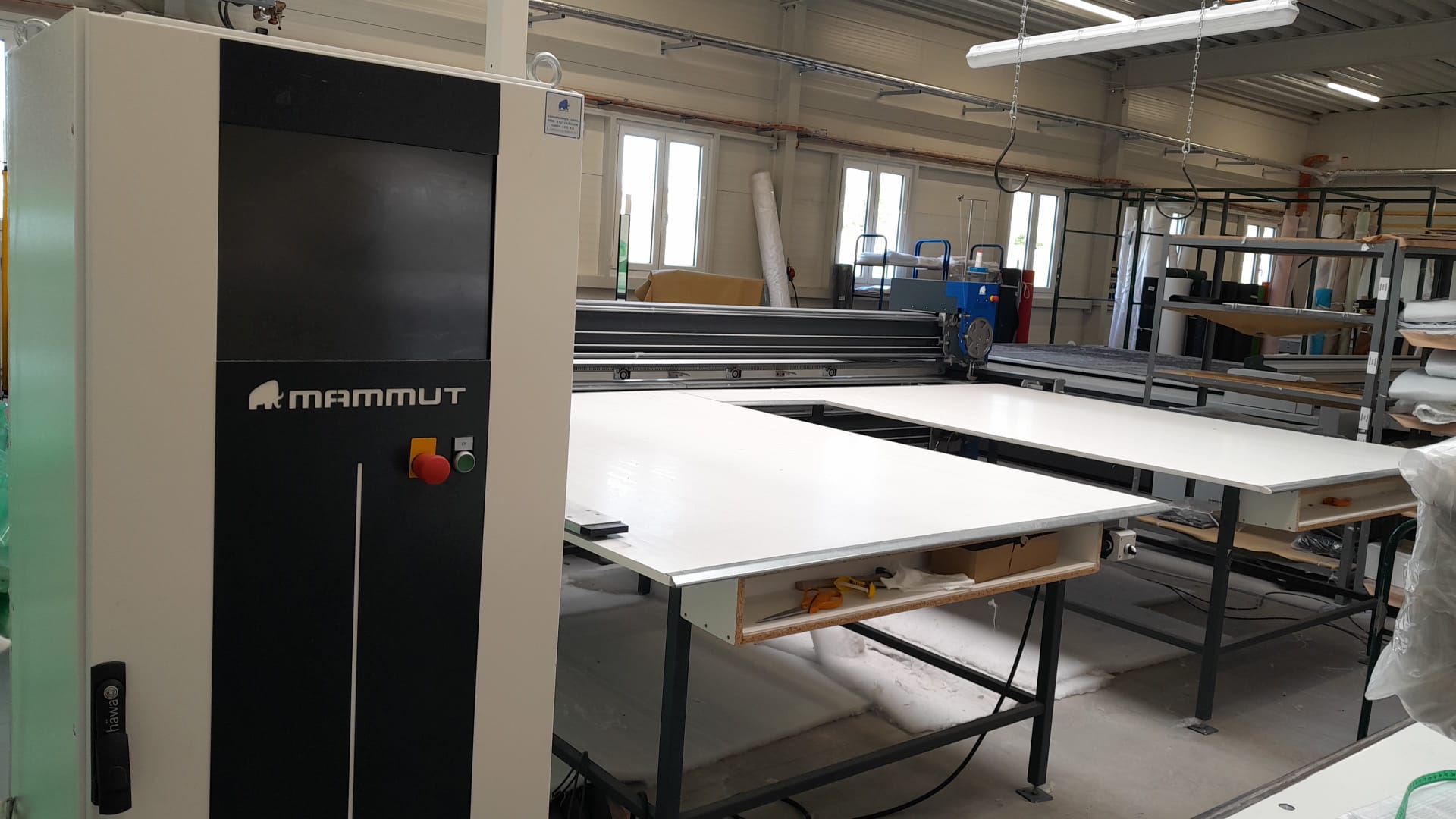 Jednojehlový prošívací automat MAMMUT 