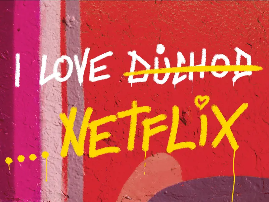 obrázek nápis netflix