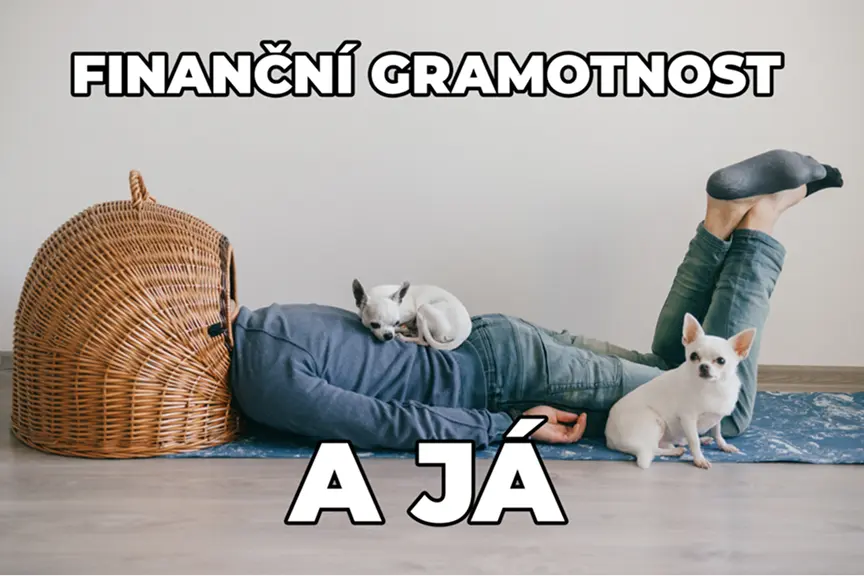 obrazek lezici postavy a psu