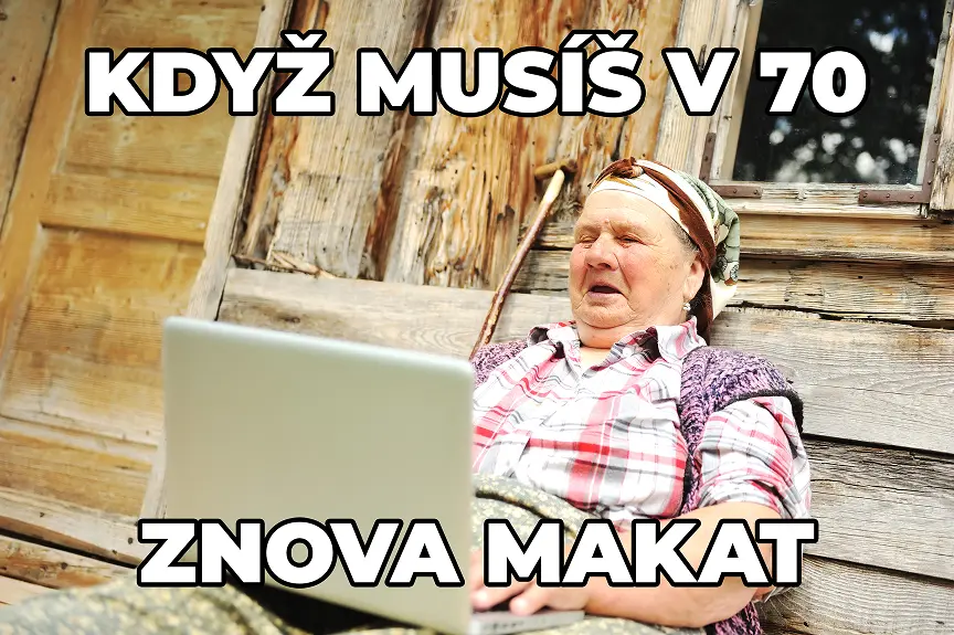 obrazek seniorka u pocitace