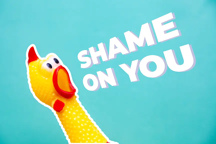 obrazek prekvapena slepice