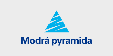 Logo Modrá pyramida