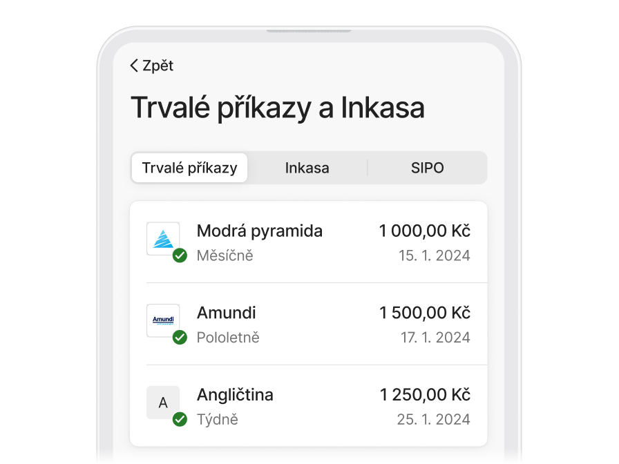 Trvalé příkazy