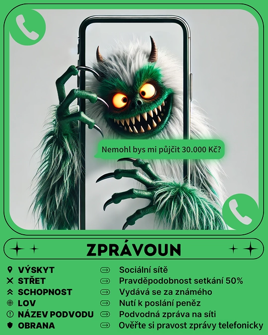 Podfukoshopýr karta podvodníka
