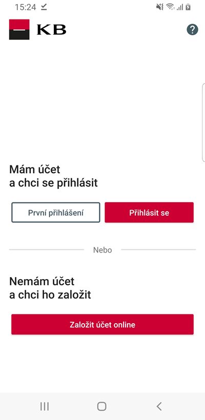 Jak se prihlasit do mobilni banky KB?