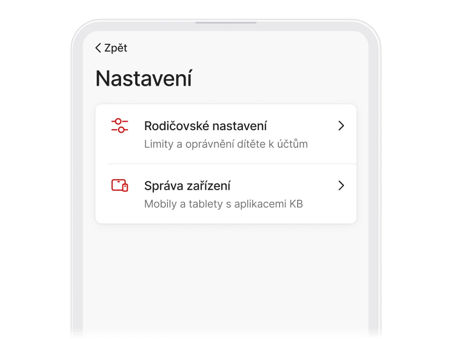 Rodičovské nastavení