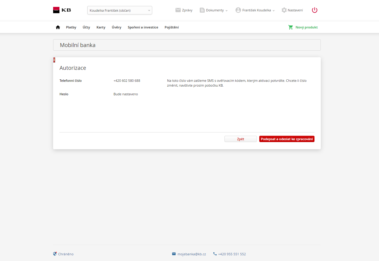 Jak Vygenerovat QR V Internetov m Bankovnictv MojeBanka MojeBanka 