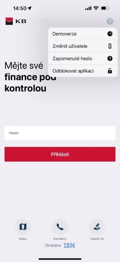 Odblokovat aplikaci