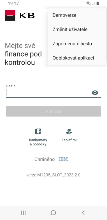Odblokovat aplikaci