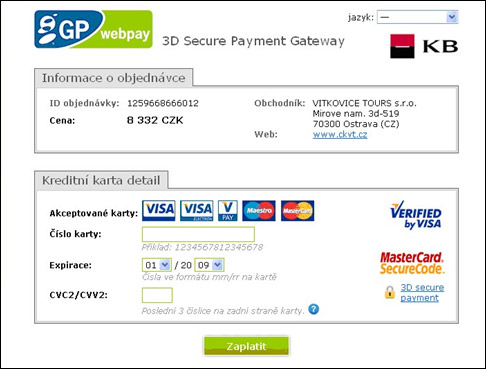 Secured payment gate