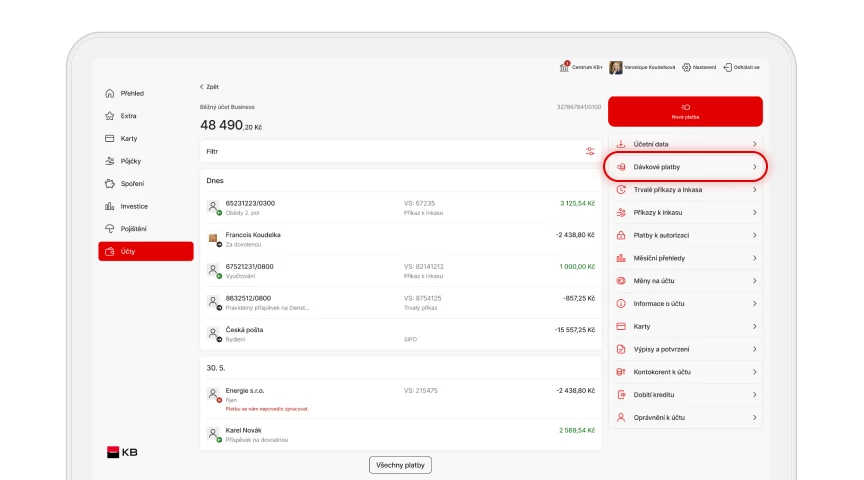 Screenshot obrazovky k návodu