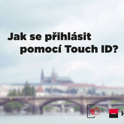 Mobilní banka - jak se přihlásit pomocí Touch ID? (iOS)