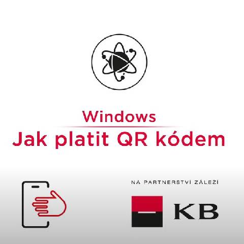 návod jak na platby QR kódem pro Windows phone