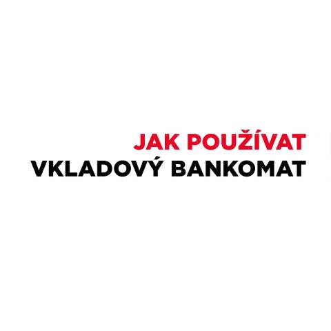 Jak používat vkladový bankomat KB