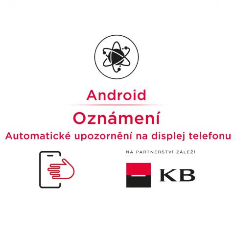 Mobilní banka - Oznámení pro Android