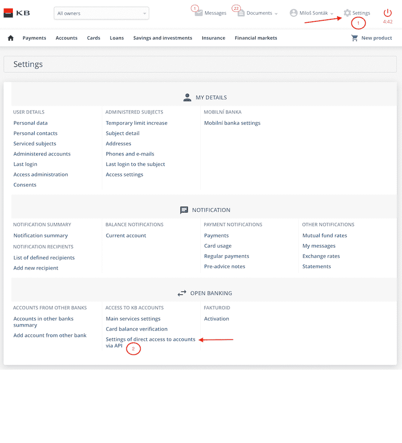 KB API Developer Portal