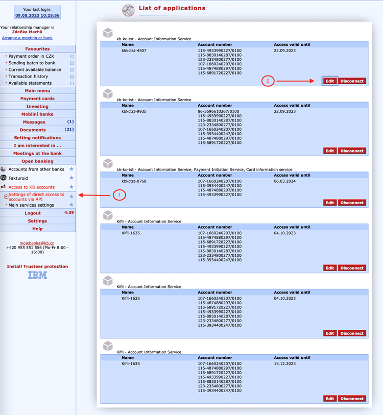 KB API Developer Portal