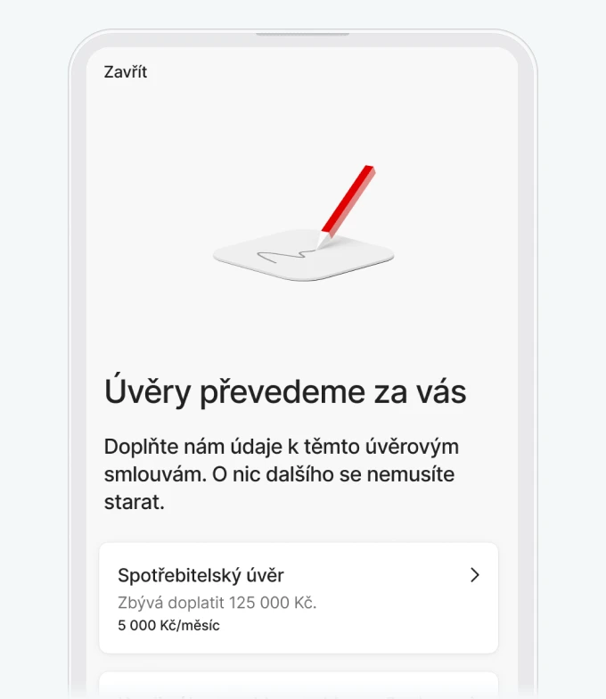 screen z aplikace detailu podpisu