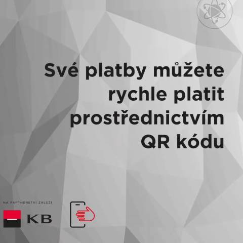 Mobilní banka - Platby QR kódem pro Android