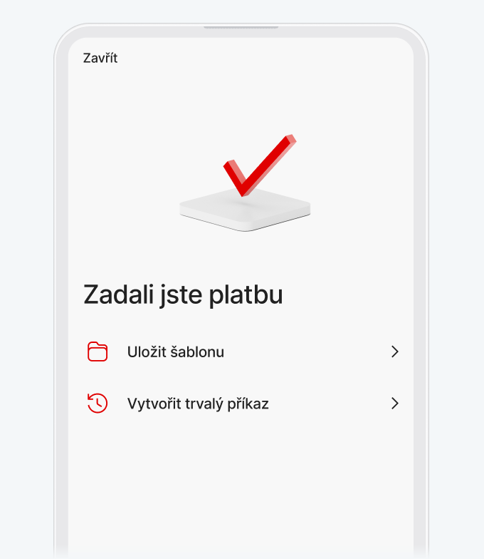 Snadné vytvoření trvalého příkazu