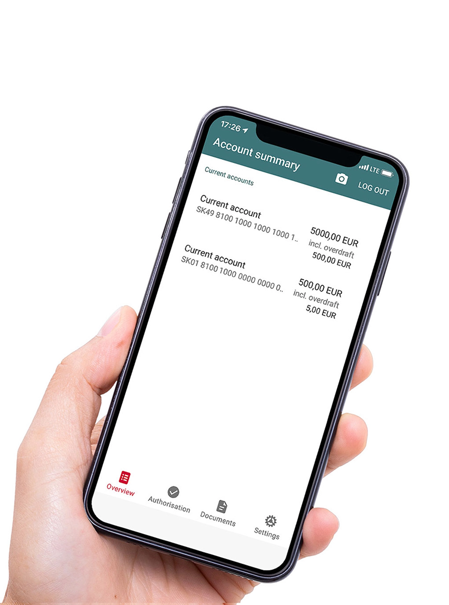 Mobile banking KB Skyline