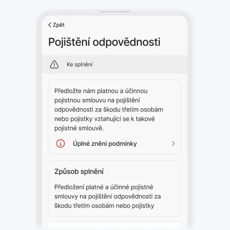 Projděte každou položku zvlášť